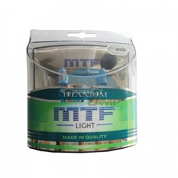 Автолампа MTF H1 12V 55w Titanium Автолампа MTF H1 12V 55w Titanium