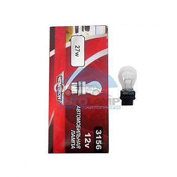 Автолампа ЧЕМПИОН P27W 3156 12V 27W Автолампа ЧЕМПИОН P27W 3156 12V 27W