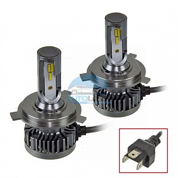 Светодиоды GT H4 12/24V 3 цв. в 1 (3000K, 5000K, 6500k) Светодиоды GT H4 12/24V 3 цв. в 1 (3000K, 5000K, 6500k)