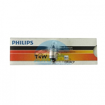 Автолампа PHILIPS T4w 12V 4W BA9s (12929) Автолампа PHILIPS T4w 12V 4W BA9s (12929)