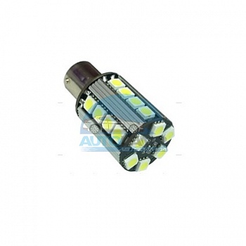 Светодиоды GL T25 BA15S одноконтактные, 20 SMD5050 Canbus ,белые (стоп-сигнал, задний ход)