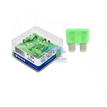 FT 30А предохранитель TESLA FT00030050 50 шт. в Новосибирске - AUTOLAMP FT 30А предохранитель TESLA FT00030050 50 шт.