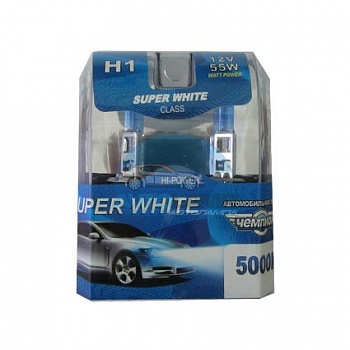 Автолампа ЧЕМПИОН H1 12V 55W 5000K (2шт) Автолампа ЧЕМПИОН H1 12V 55W 5000K (2шт)