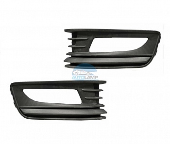 Рамки ПТФ для Volkswagen Polo 2015-2020, комплект 2 шт.