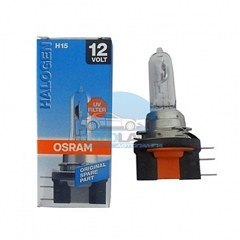 Автолампа OSRAM H15 12V 15/55W (64176)