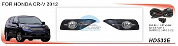 Противотуманные фары ADL/DLAA HD532E (Honda CRV 2012г), провода, кнопка Противотуманные фары ADL/DLAA HD532E (Honda CRV 2012г), провода, кнопка