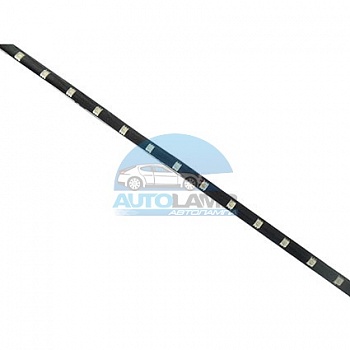 Светодиодная лента GL зеленая, 24 диода SMD5050, 60см (черный материалленты) Светодиодная лента GL зеленая, 24 диода SMD5050, 60см (черный материалленты)