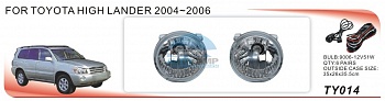Противотуманные фары ADL/DLAA TY014 для TOYOTA HIGHLANDER (2004-2007)/PRIUS (2004-2006), провод, кн. Противотуманные фары ADL/DLAA TY014 для TOYOTA HIGHLANDER (2004-2007)/PRIUS (2004-2006), провод, кн.