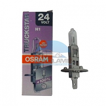 Автолампа OSRAM H1 24V 70W P14,5s Truckstar +100% (64155TSP)