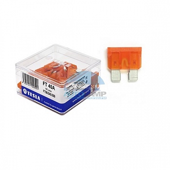 FT 40А предохранитель TESLA FT00040050 50 шт. в Новосибирске - AUTOLAMP FT 40А предохранитель TESLA FT00040050 50 шт.