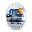 Автолампа PHILIPS H4 12V 60/55W P43t Crystal Vision (12342CV), EUROBOX-2шт