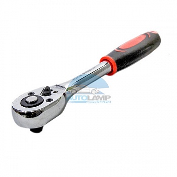 Трещетка для торцевых головок Cr-V сталь, (прямая) 1/2 Трещетка для торцевых головок Cr-V сталь, (прямая) 1/2