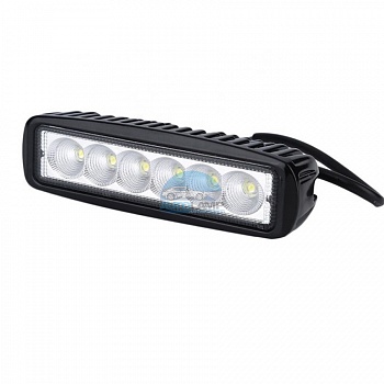 Светодиодная фара OFF Road 18w 3030 led 6000K Светодиодная фара OFF Road 18w 3030 led 6000K