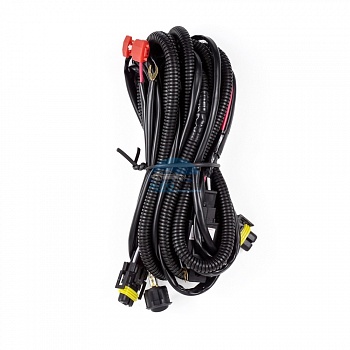 Комплект проводов с кнопкой для ПТФ Chevrolet Aveo T300 2011-2015, Сruze 2012-2015 WS-CV525-CV594