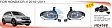 Противотуманные фары ADL/DLAA HD456E (Honda CRV 2010-2011г), провода, кнопка Противотуманные фары ADL/DLAA HD456E (Honda CRV 2010-2011г), провода, кнопка