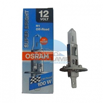 Автолампа OSRAM H1 12V 100W PX14,5s (64152)