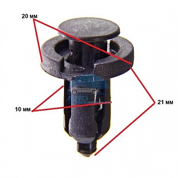 Клипса Acura, Honda 91503SZ5003, (B01) Клипса Acura, Honda 91503SZ5003, (B01)