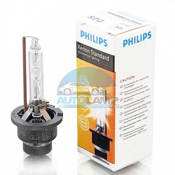 Ксеноновая лампа PHILIPS D2S 4300k (85122) (пром. упаковка) Ксеноновая лампа PHILIPS D2S 4300k (85122) (пром. упаковка)