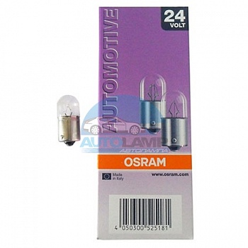 Автолампа OSRAM R10W 24V 10W BA15s (5637) Автолампа OSRAM R10W 24V 10W BA15s (5637)