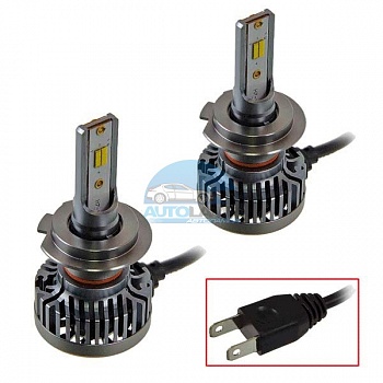 Светодиоды GT H7 12/24V 3 цв. в 1 (3000K, 5000K, 6500k) Светодиоды GT H7 12/24V 3 цв. в 1 (3000K, 5000K, 6500k)