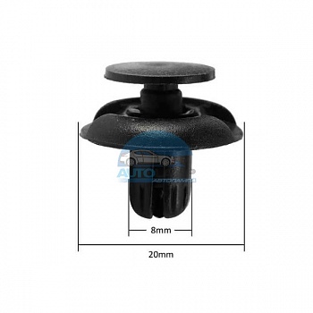 Клипса Acura, Honda, Mercedes 91501S04003 Клипса Acura, Honda, Mercedes 91501S04003