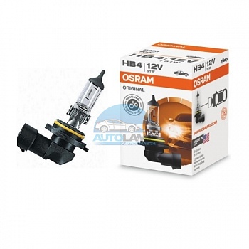 Автолампа OSRAM НВ4 12V 51W P22d (9006) Sylvania Автолампа OSRAM НВ4 12V 51W P22d (9006) Sylvania