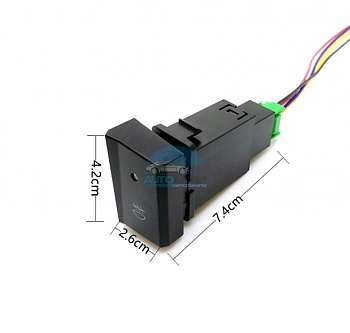 Кнопка ПТФ для Hyundai с разъемом TS-18