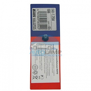 Автолампа KOITO T5.1 14V 1.75W (1566) Автолампа KOITO T5.1 14V 1.75W (1566)