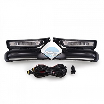 Противотуманные фары ADL/DLAA HD1911-LED для Honda HR-V (2022), провода, кнопка Противотуманные фары ADL/DLAA HD1911-LED для Honda HR-V (2022), провода, кнопка