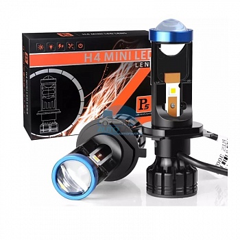 Комплект светодиодных линз GT P5 (Bi-Led) под H4 mini в Новосибирске Комплект светодиодных линз GT P5 (Bi-Led) под H4 mini