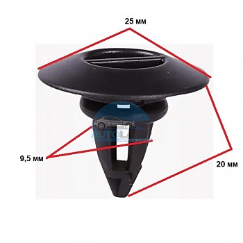 Клипса BMW 51777171003