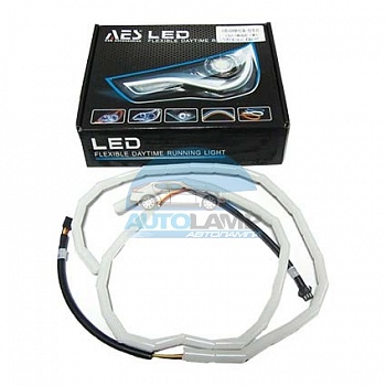 Гибкие дневные ходовые огни AES 12-24v snack style 60 см желто-белые Гибкие дневные ходовые огни AES 12-24v snack style 60 см желто-белые